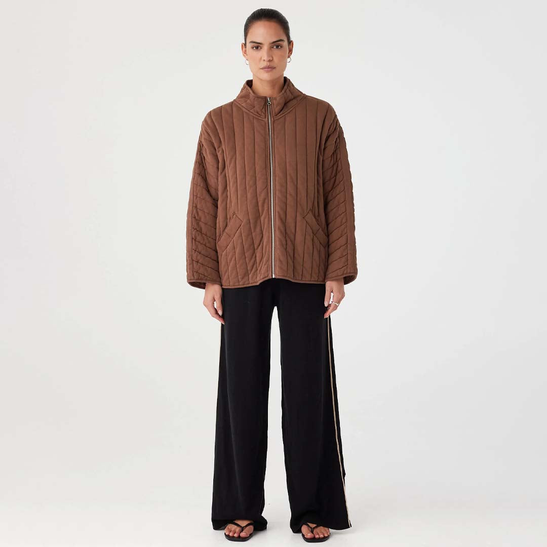 Tessa Jacket | Chocolate