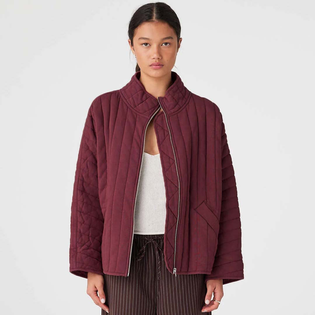 Tessa Jacket | Merlot