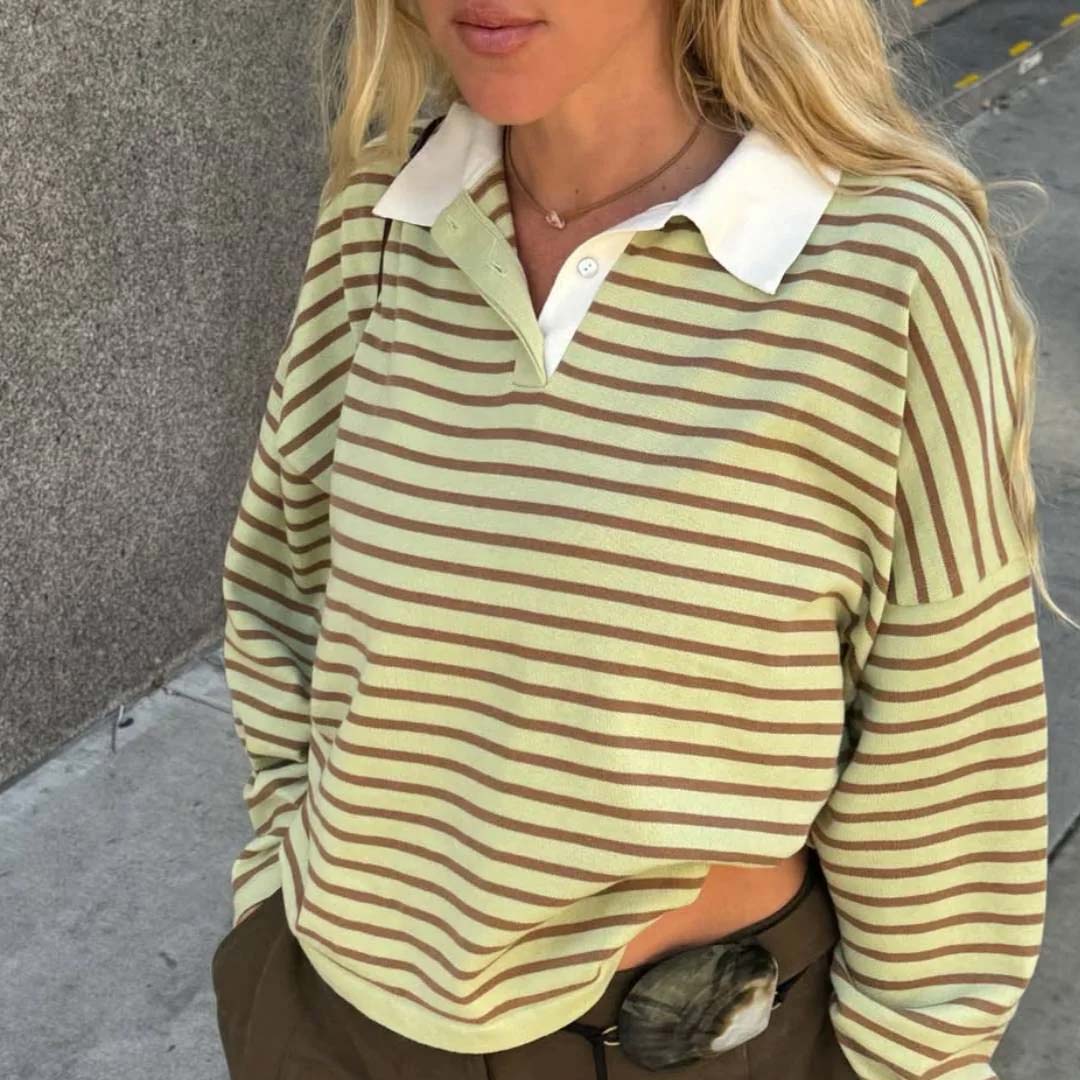 Rayne knit Jersey | Celery & Pecan
