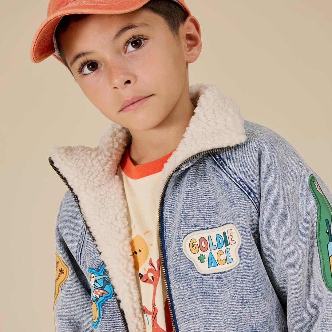 Ari Denim Sherpa Jacket