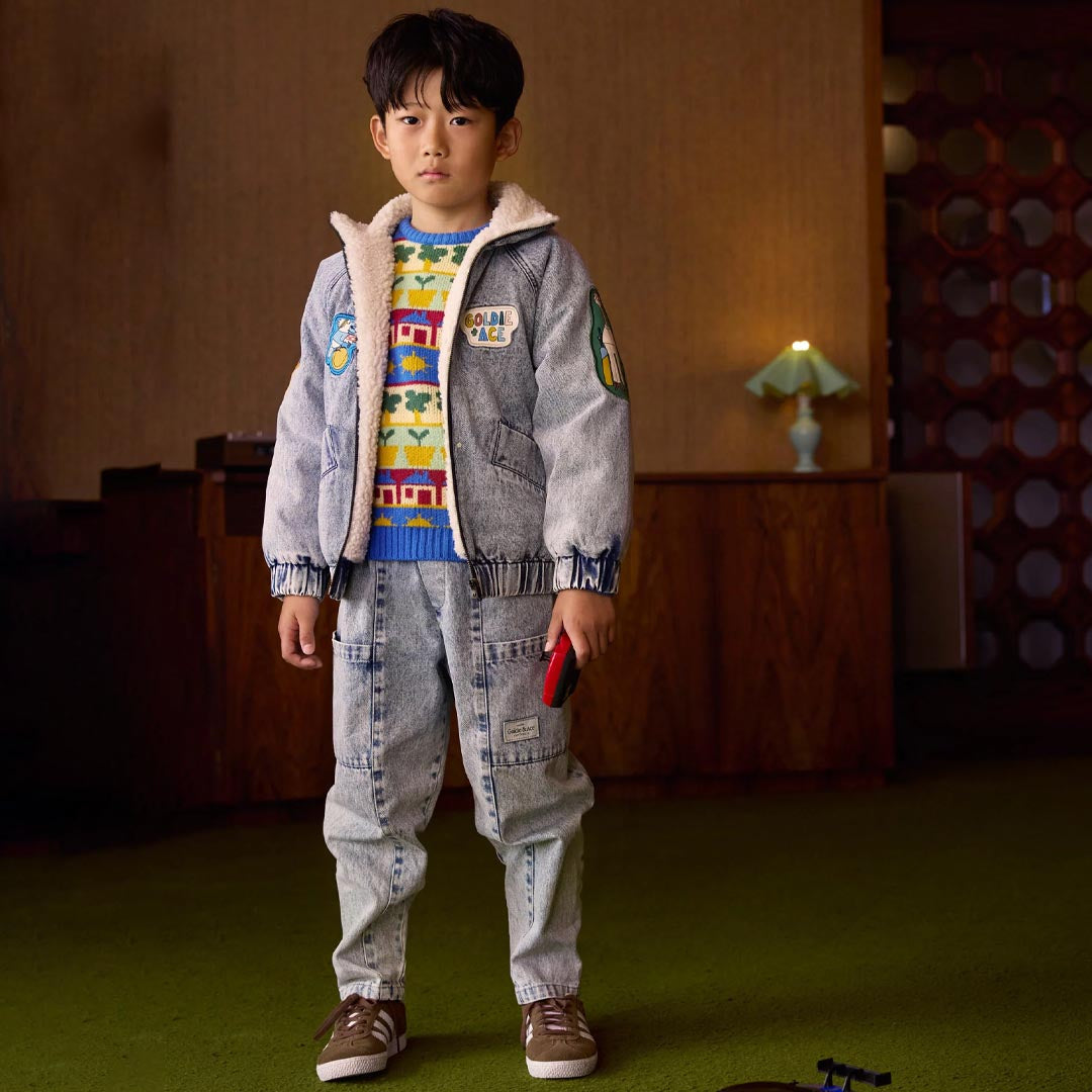 Ari Denim Sherpa Jacket