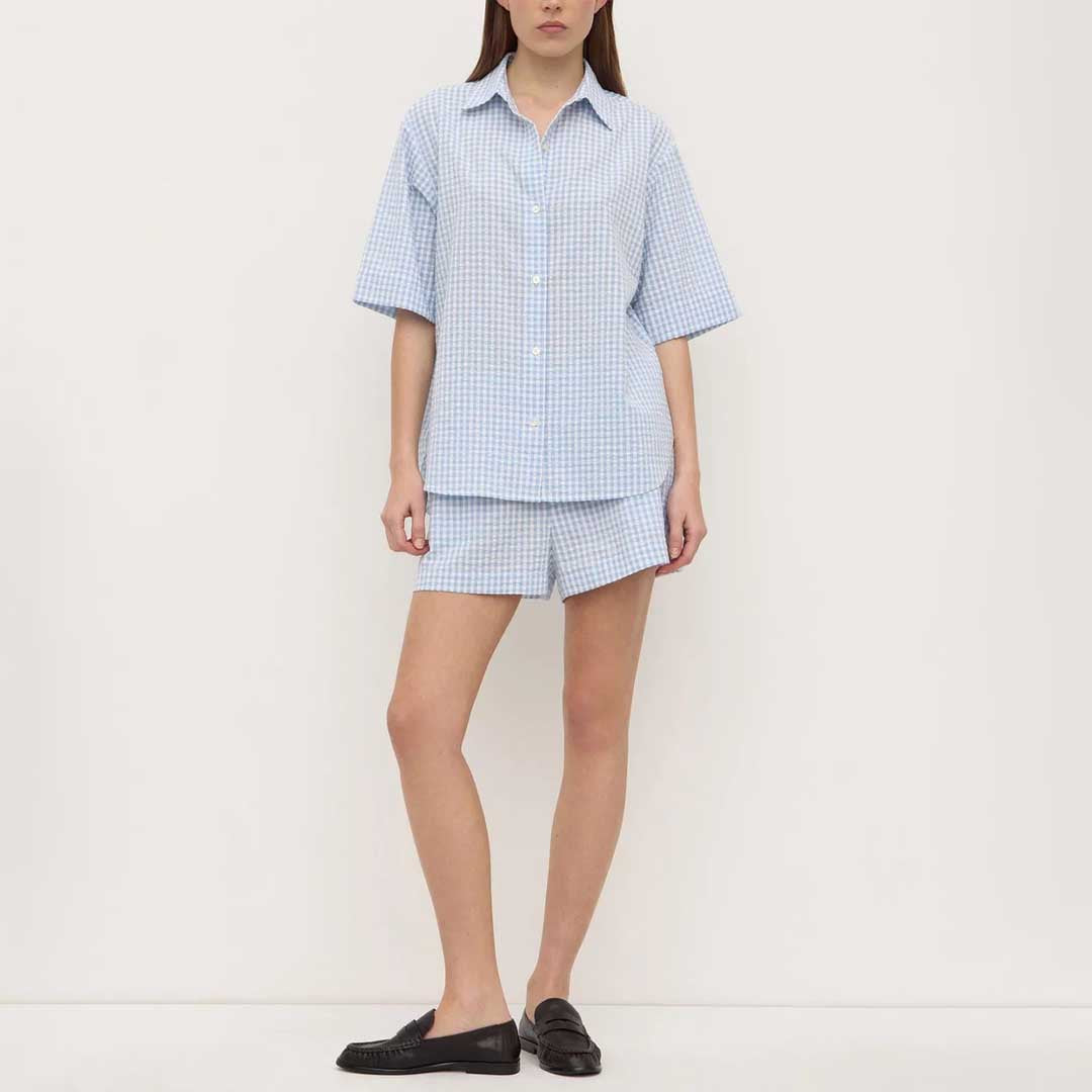 Ainslee Shirt | Blue Check