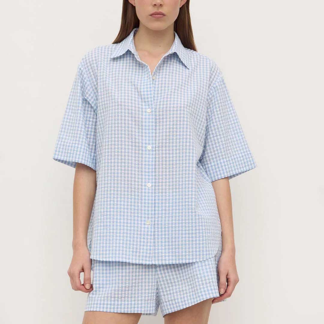 Ainslee Shirt | Blue Check