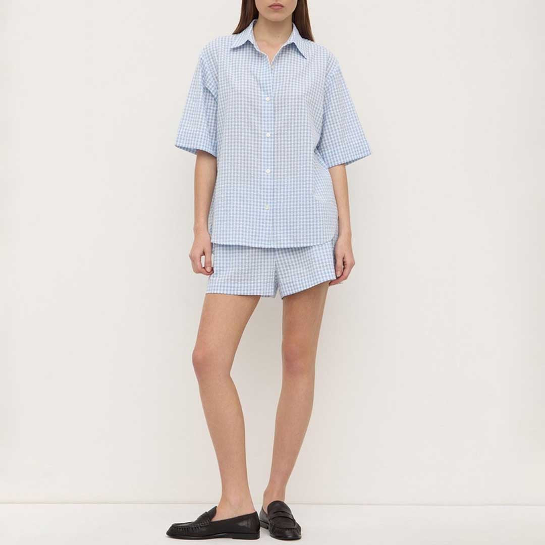 Ainslee Short | Blue Check