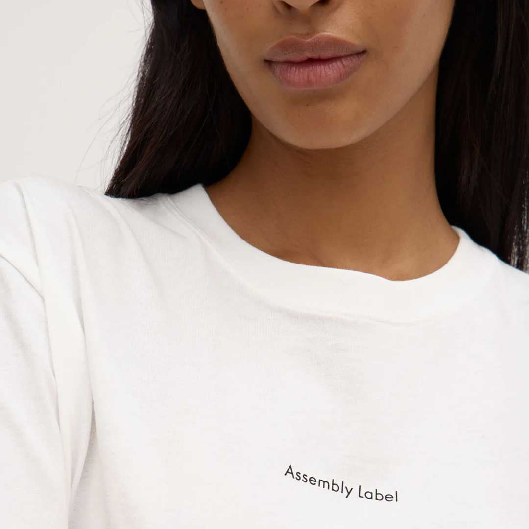 Atelier Logo Tee | Antique White
