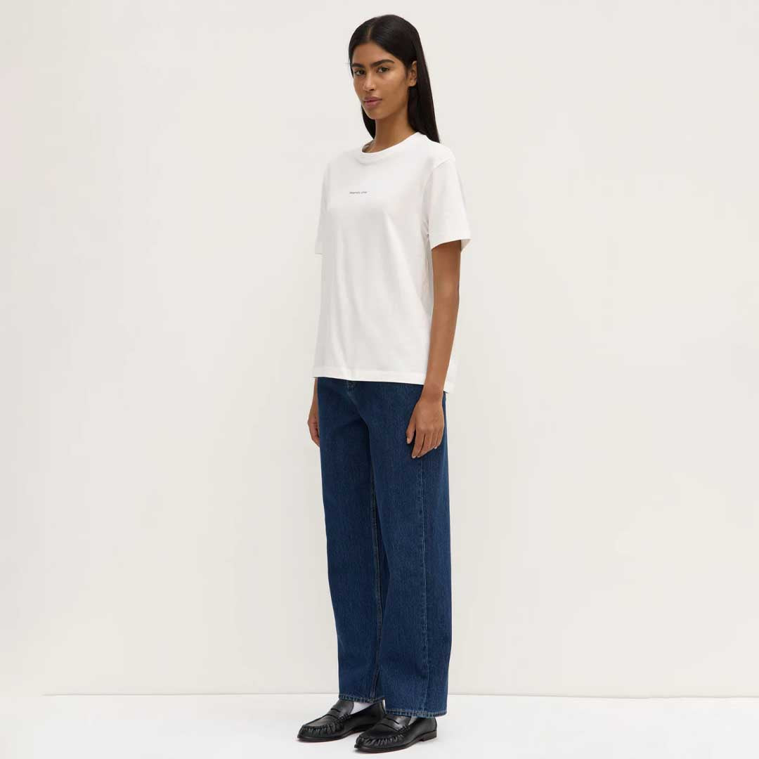 Atelier Logo Tee | Antique White