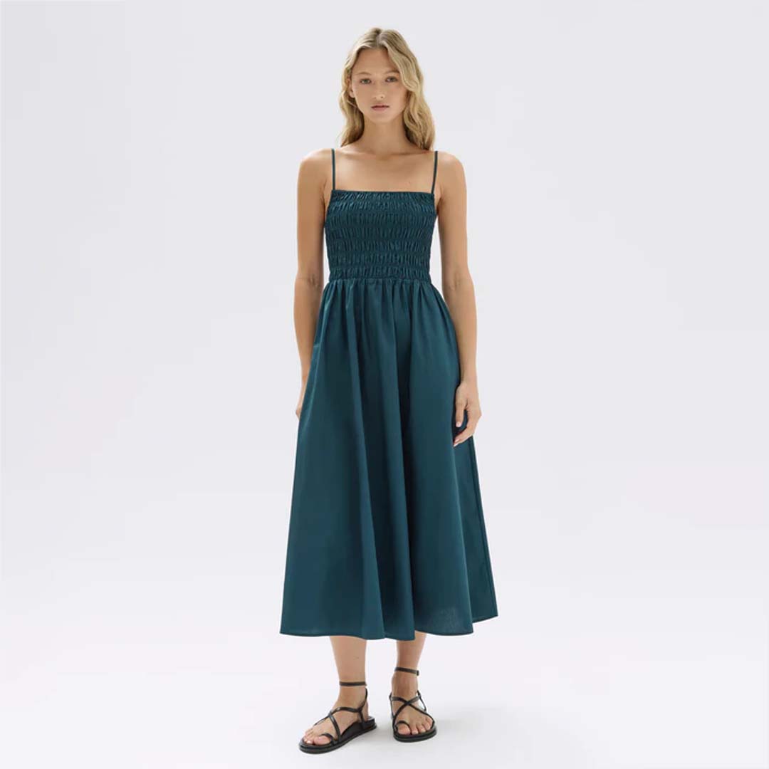 AUBREY ROUCHED DRESS | ATLAS