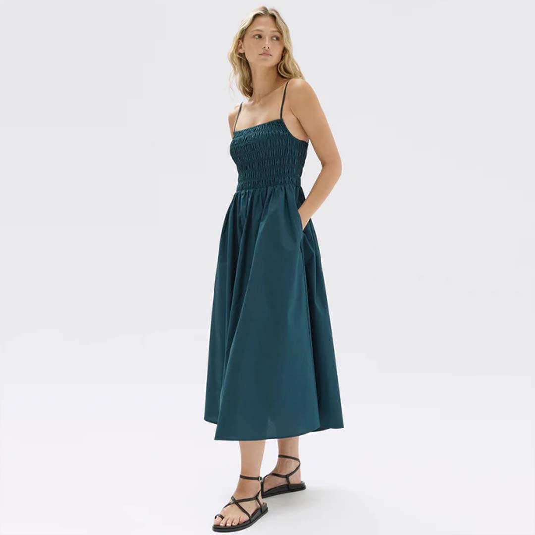 AUBREY ROUCHED DRESS | ATLAS