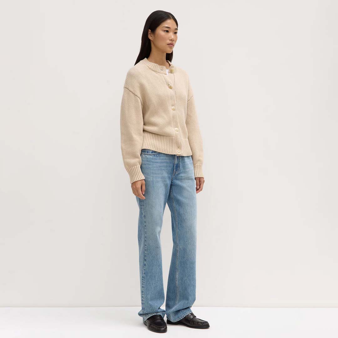 Ava Knit Cardigan | Natural