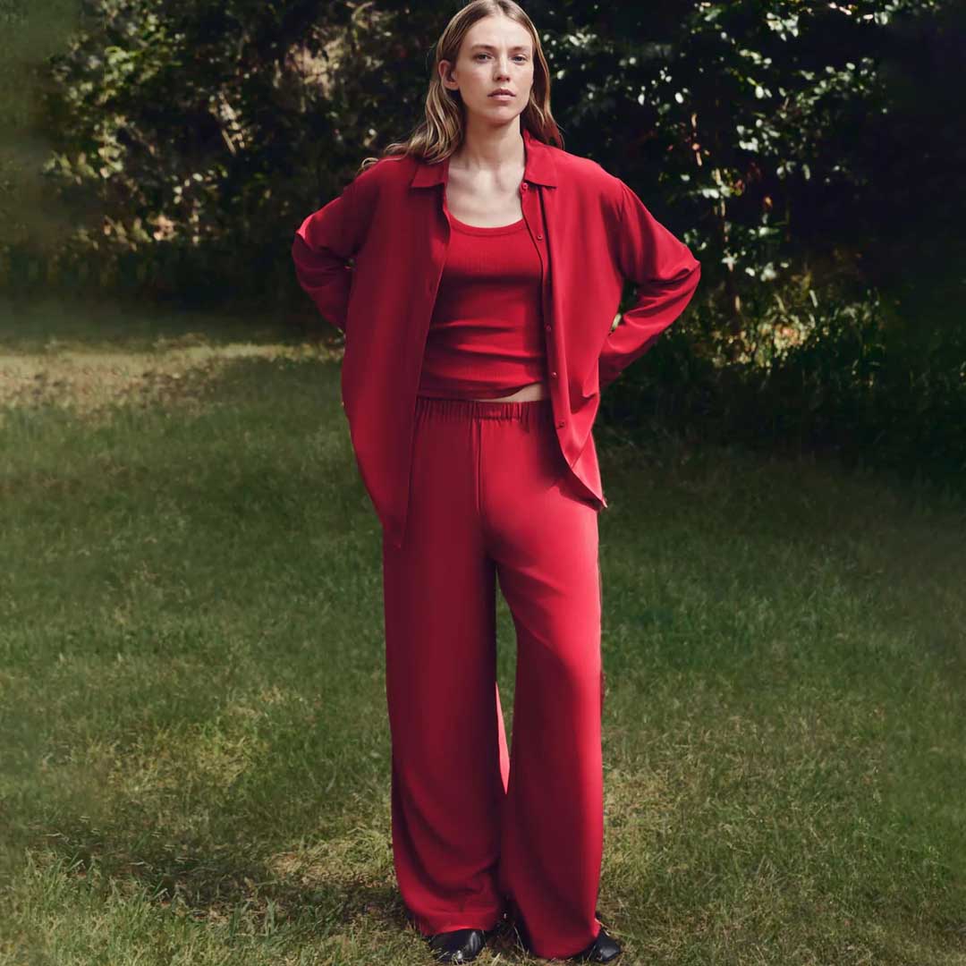 Betty Silk Pant | Mulberry