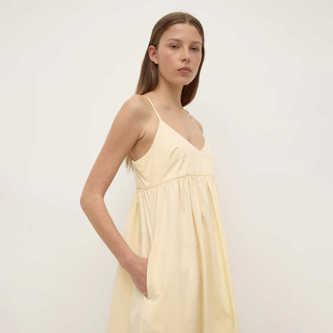 Bronte Poplin Midi Dress | Sorbet