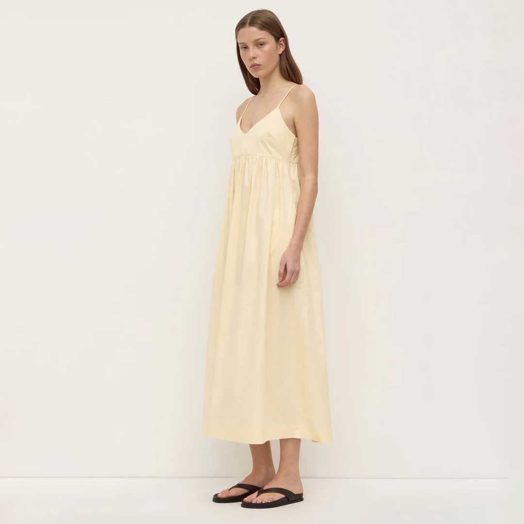 Bronte Poplin Midi Dress | Sorbet