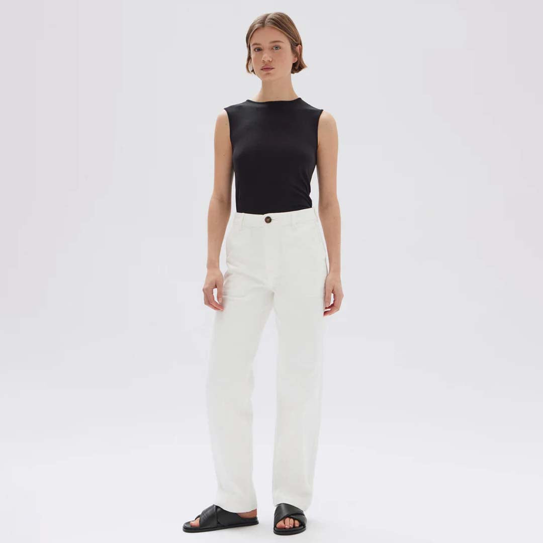 ELEANOR PANT | VINTAGE WHITE