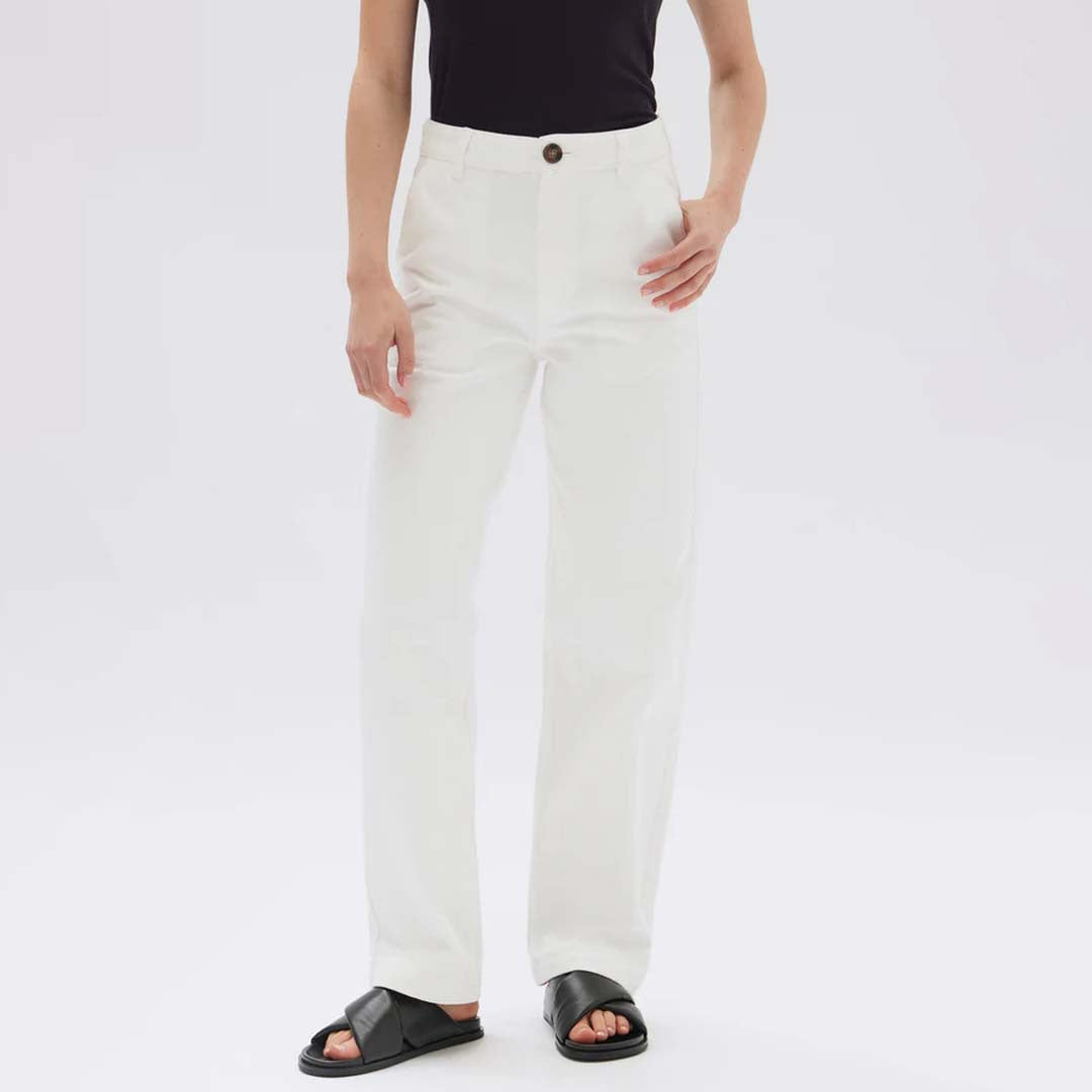 ELEANOR PANT | VINTAGE WHITE