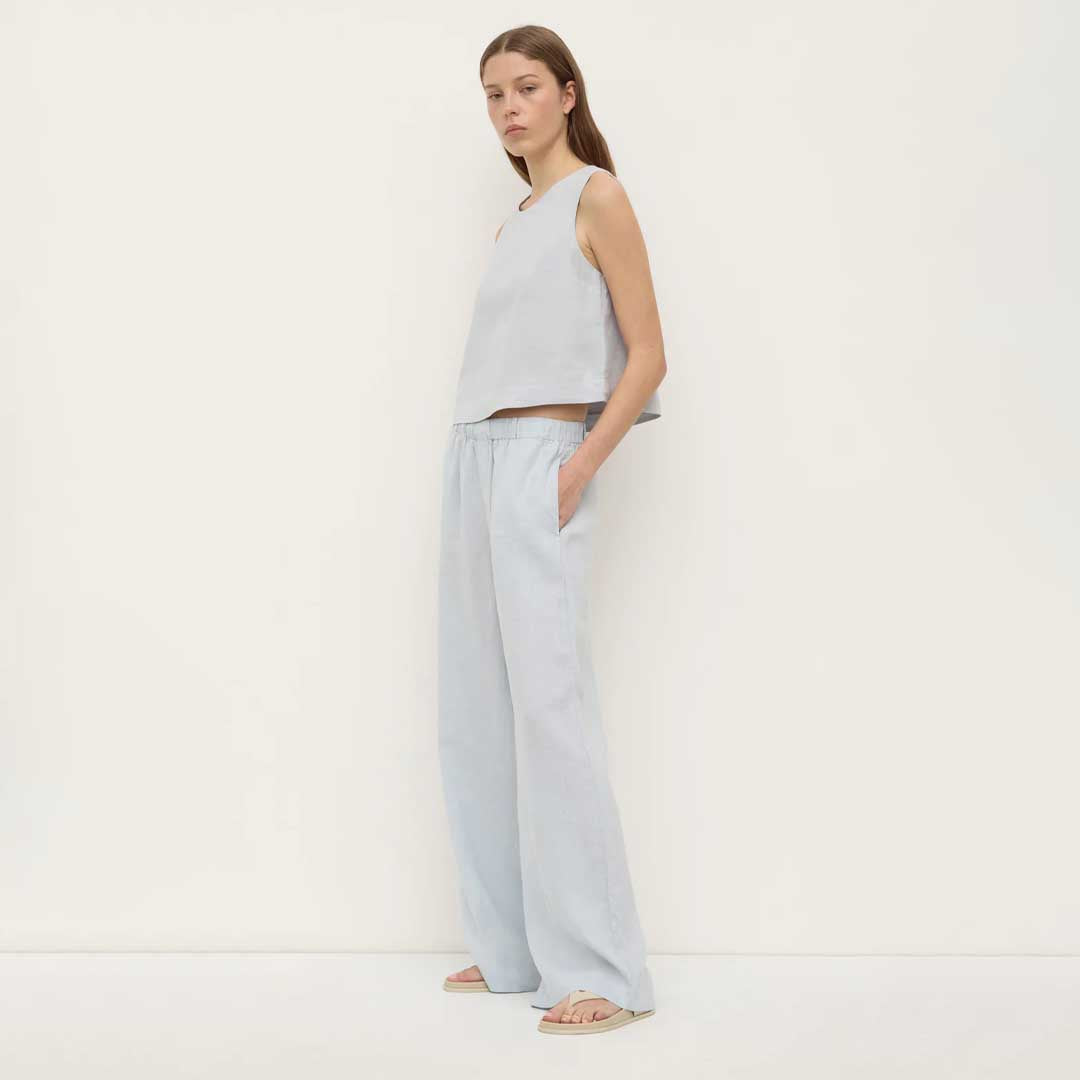 Everyday Linen Pant | Cloud