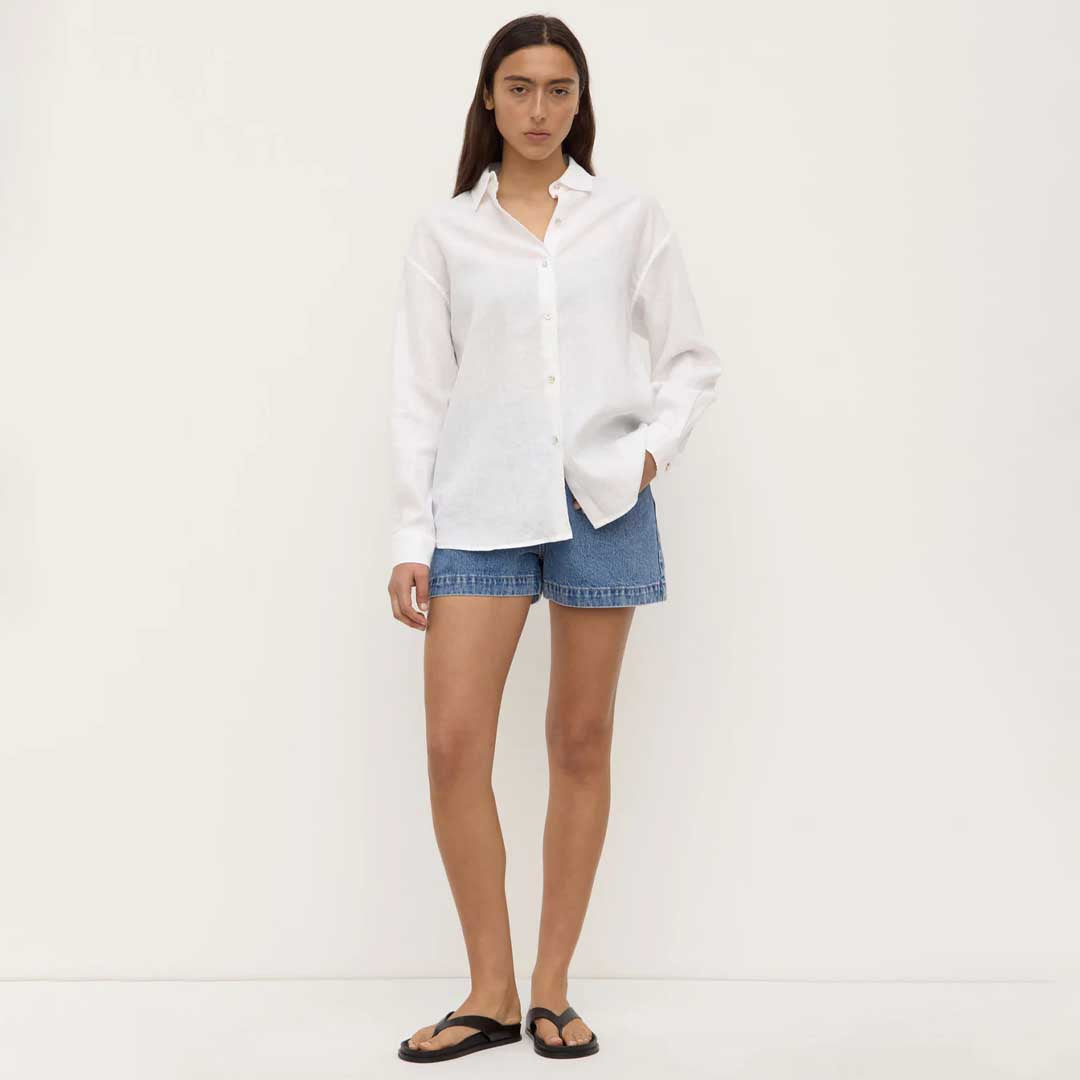 Everyday Linen Shirt | White