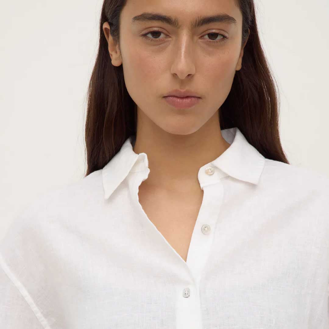 Everyday Linen Shirt | White