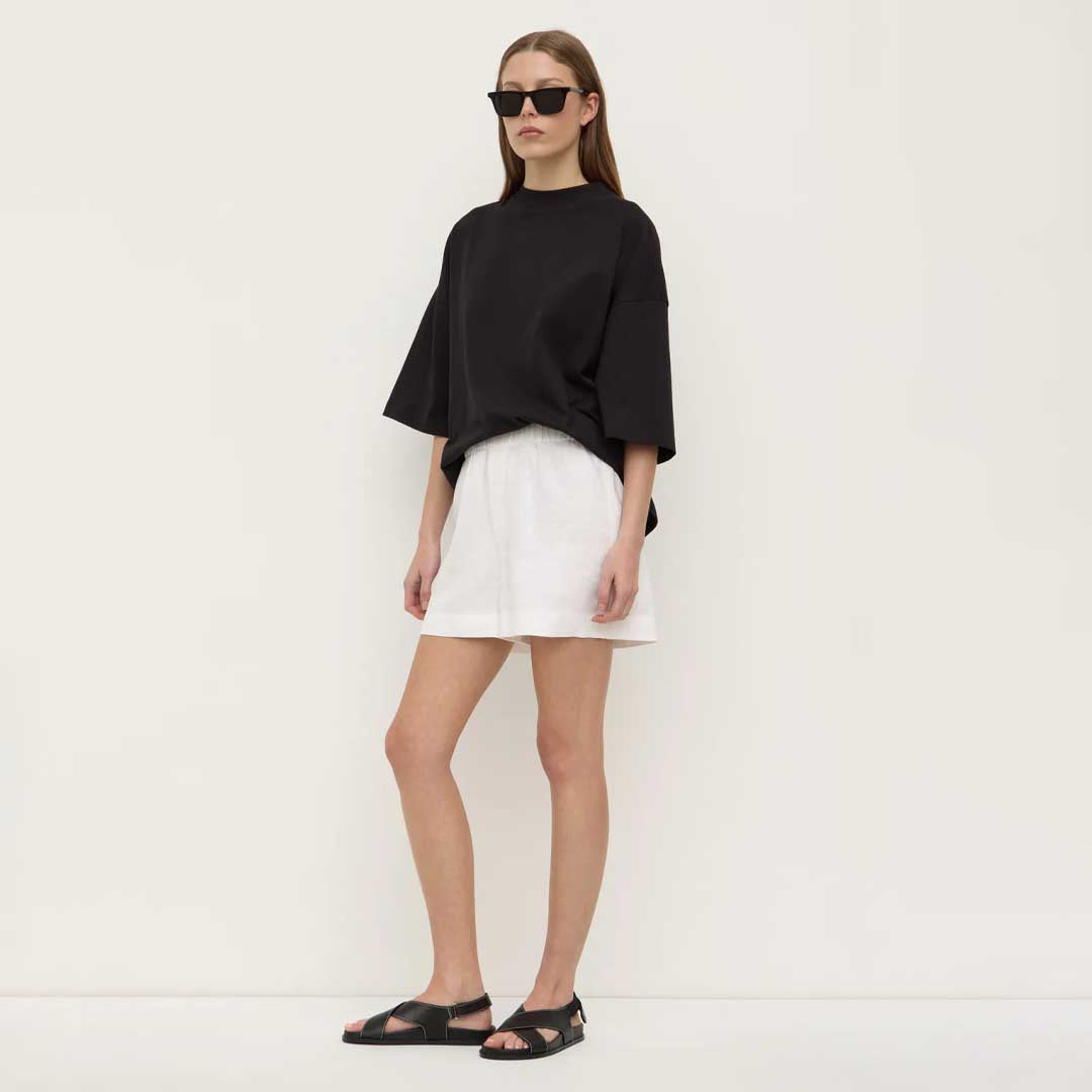 Everyday Linen Short | White