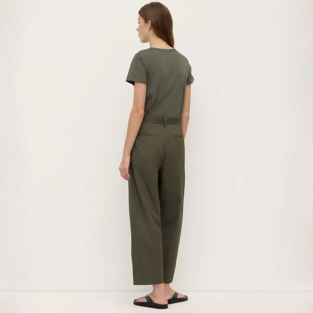 Geno Poplin Pant | Moss