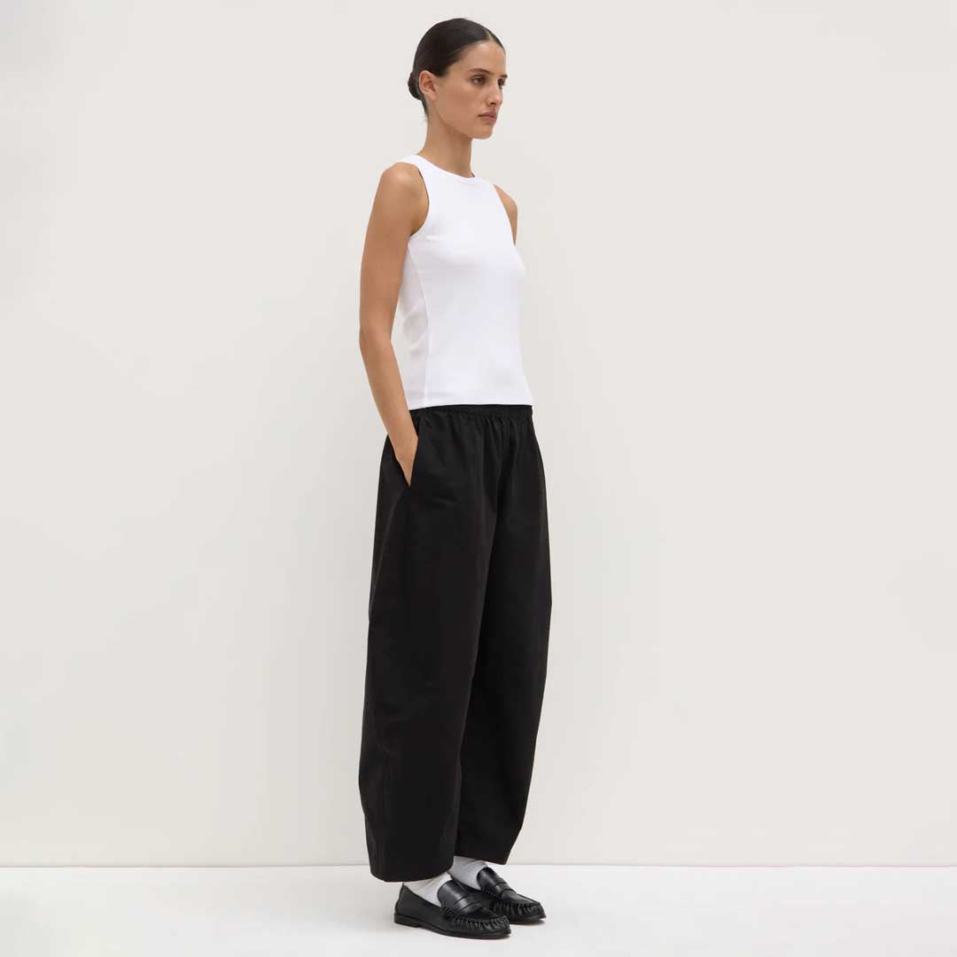 Lola Barrel Pant | Black