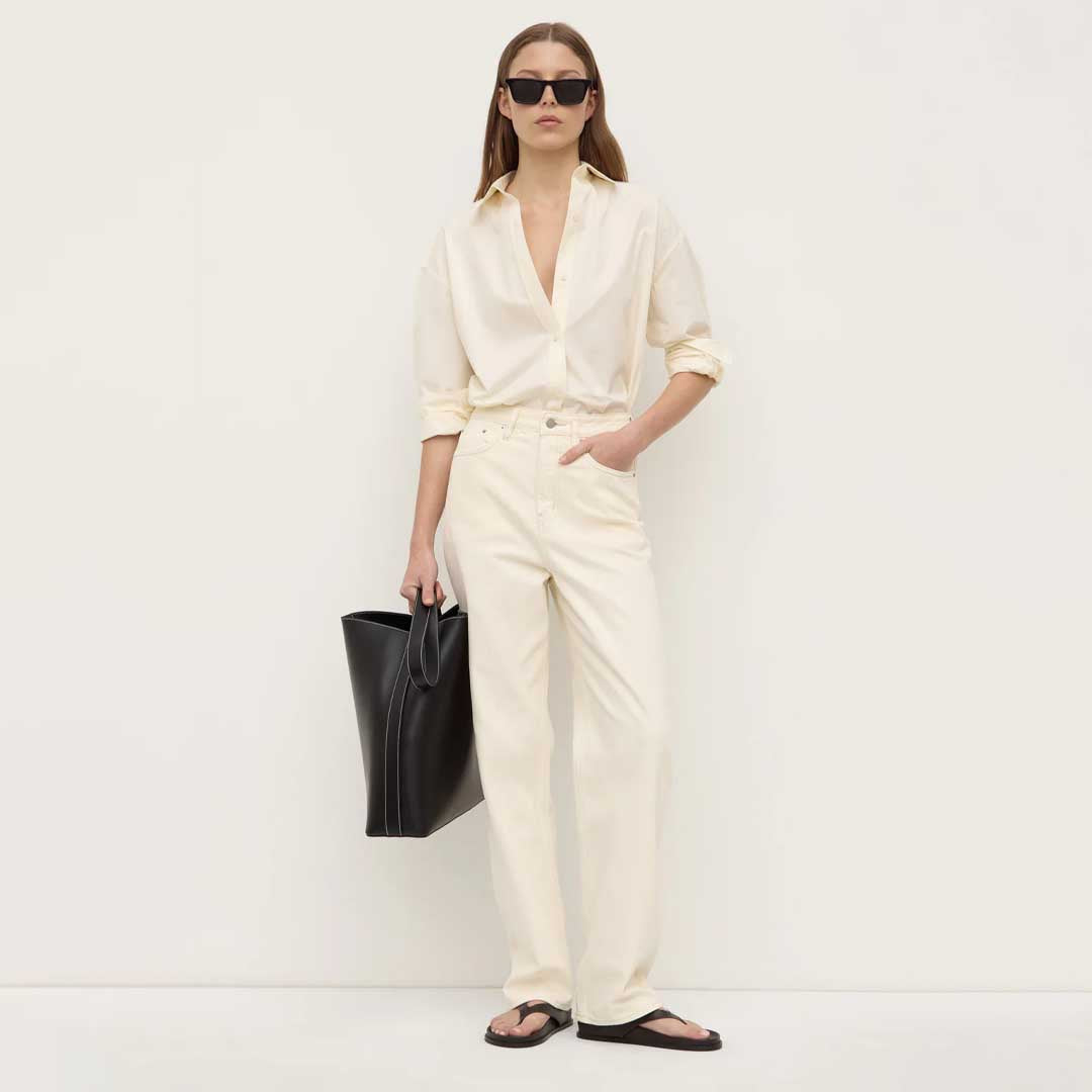 Marigold Poplin Shirt | Butter