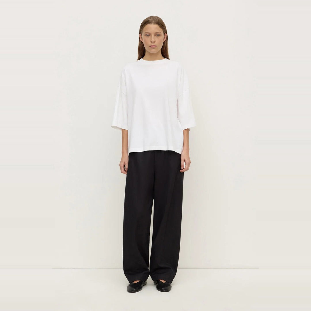 Max Cotton Oversized Tee | White