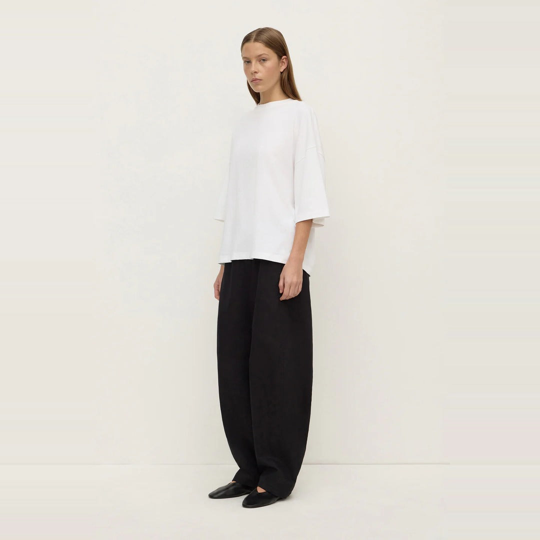 Max Cotton Oversized Tee | White
