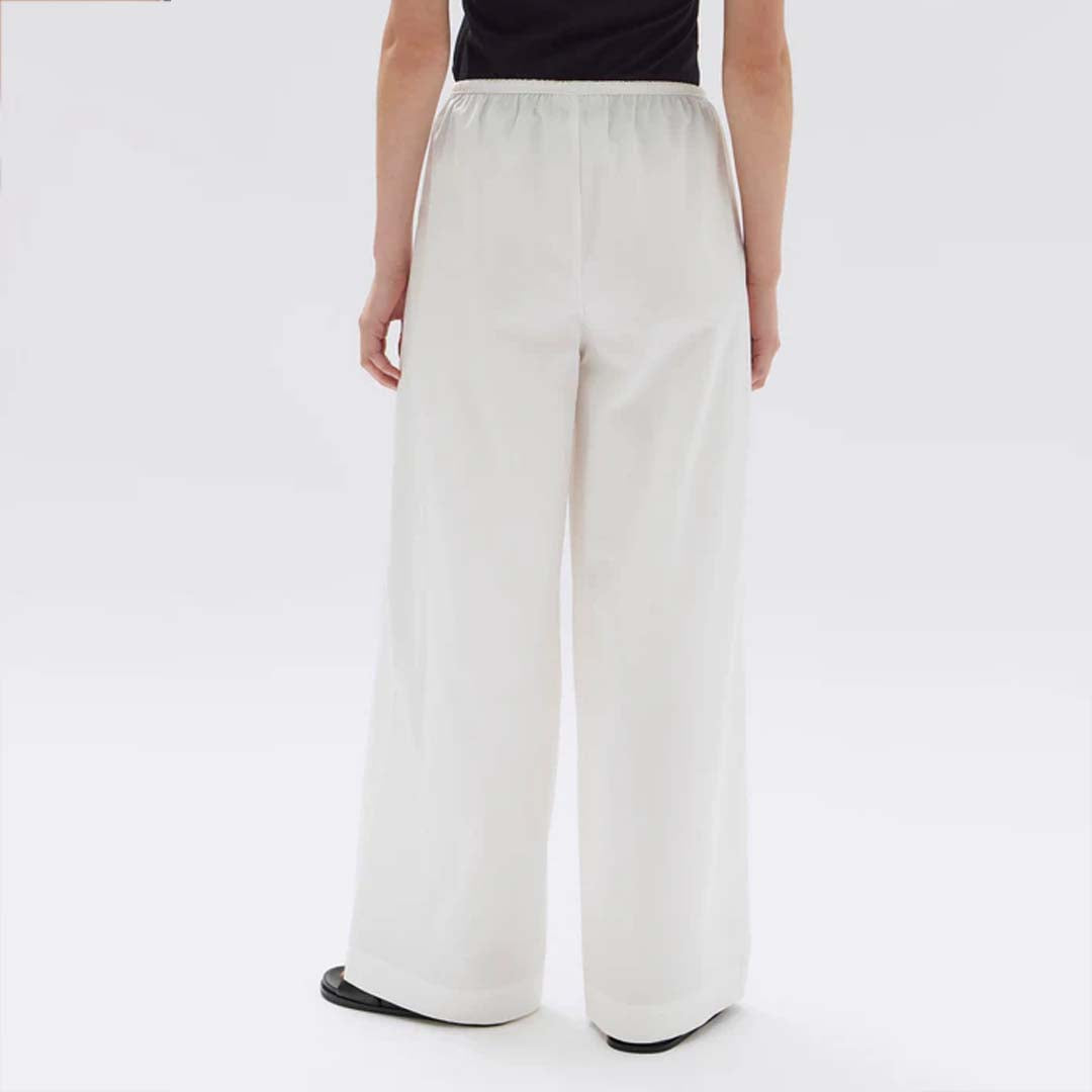 PHILIPA POPLIN PANT | WHITE