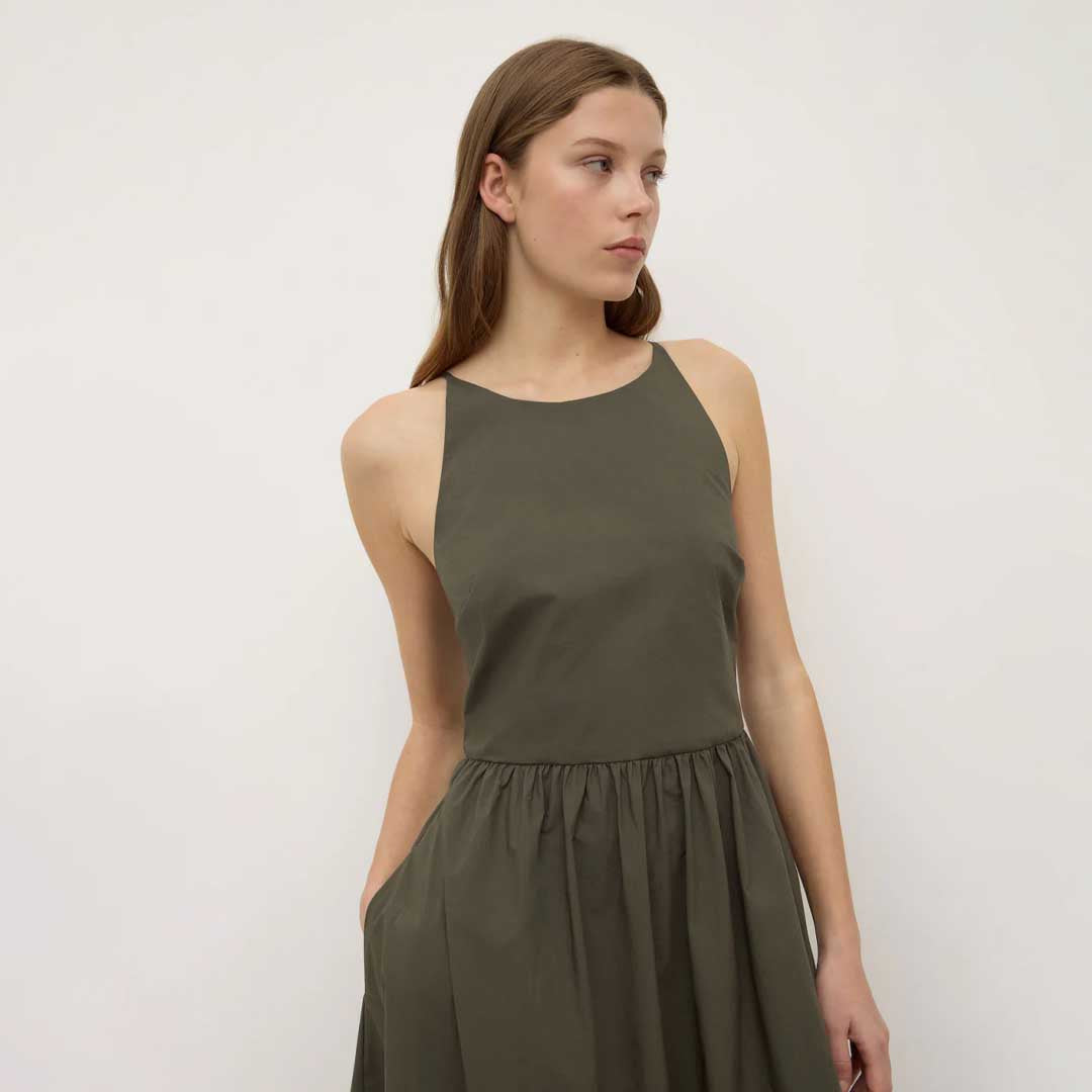Posie Midi Dress | Moss