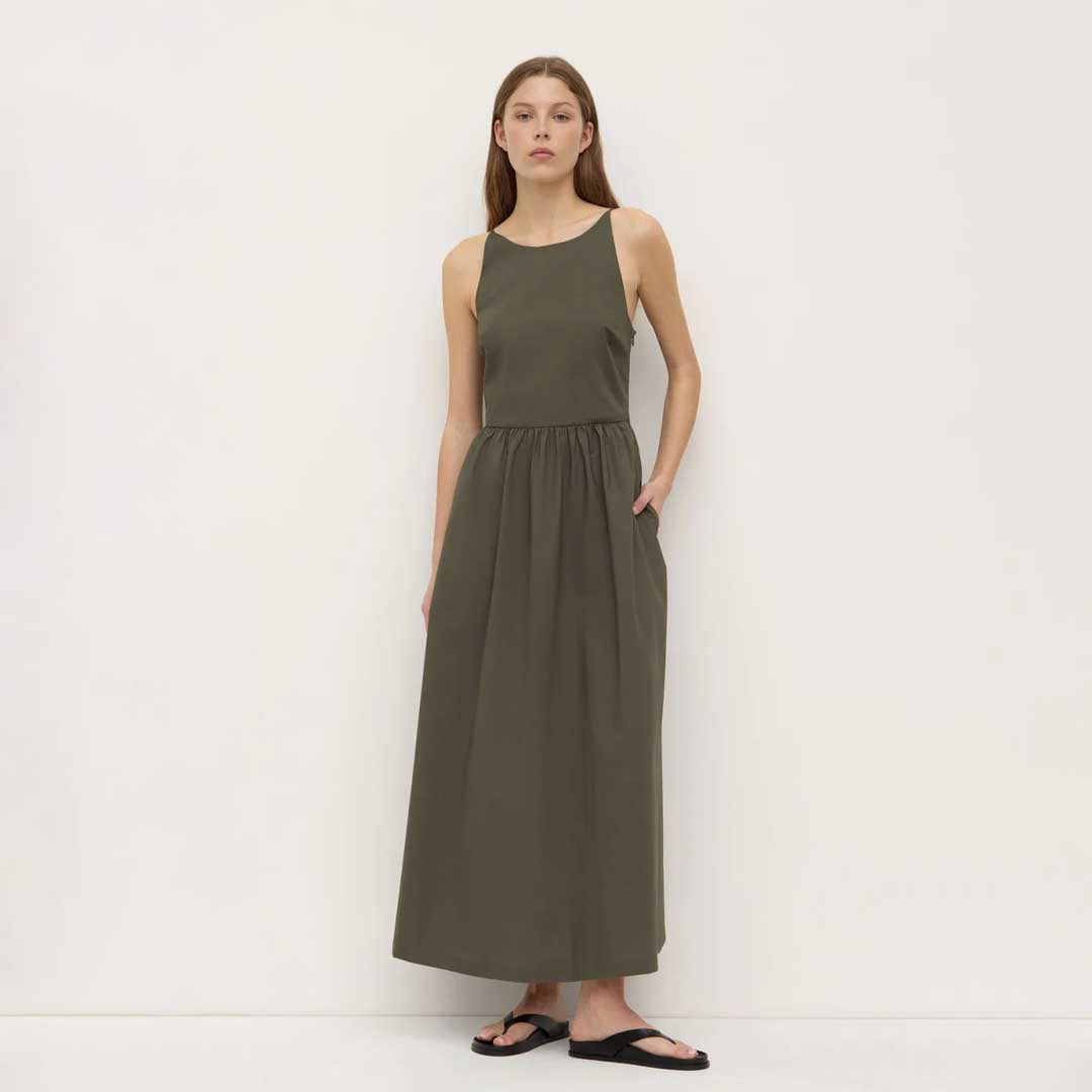 Posie Midi Dress | Moss