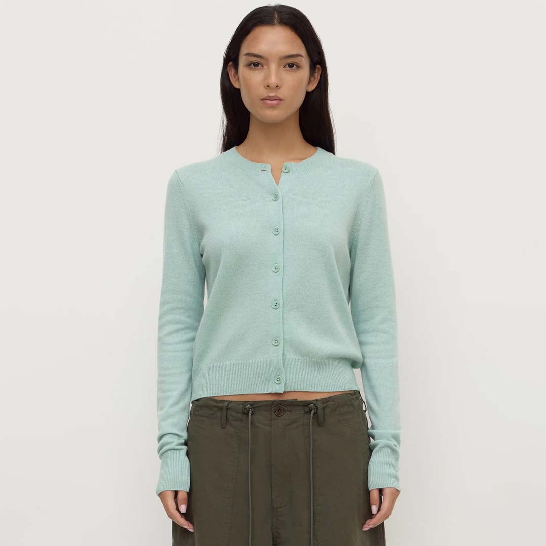 Benny Knit Cardigan | Mint