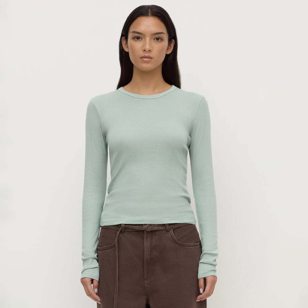Zali Long Sleeve Tee | Mint
