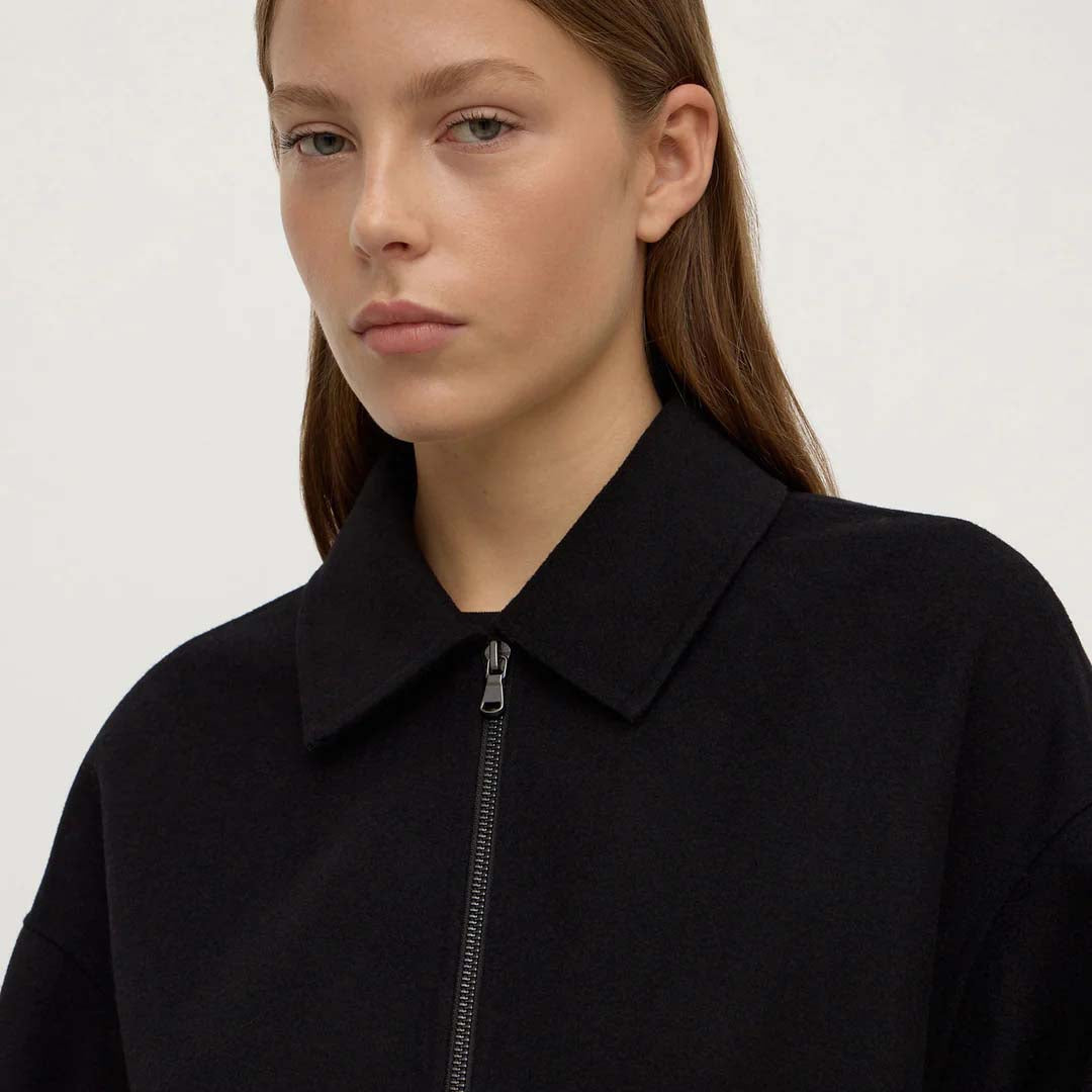 Dallas Wool Jacket | Black