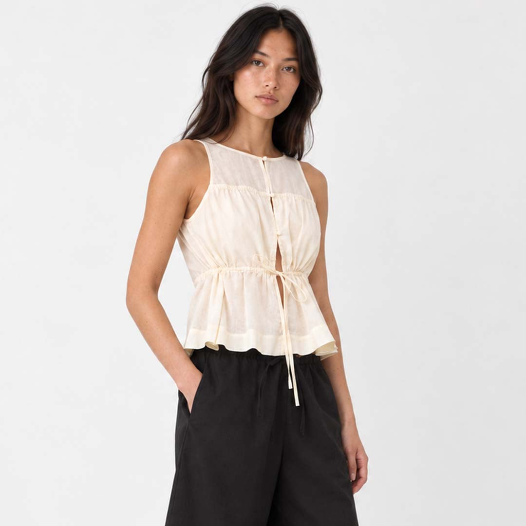 Suzie Top | Vanilla