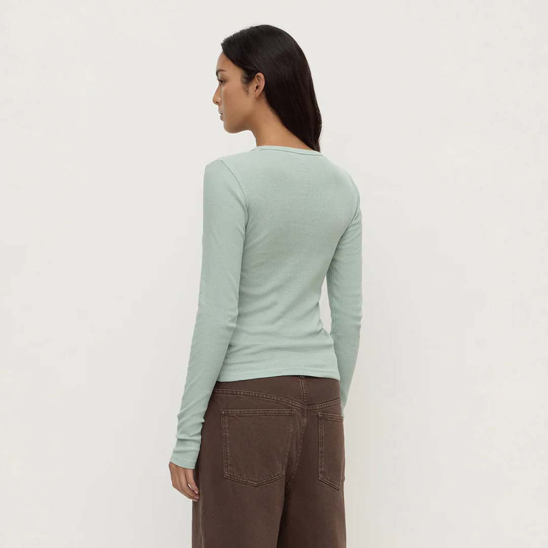 Zali Long Sleeve Tee | Mint