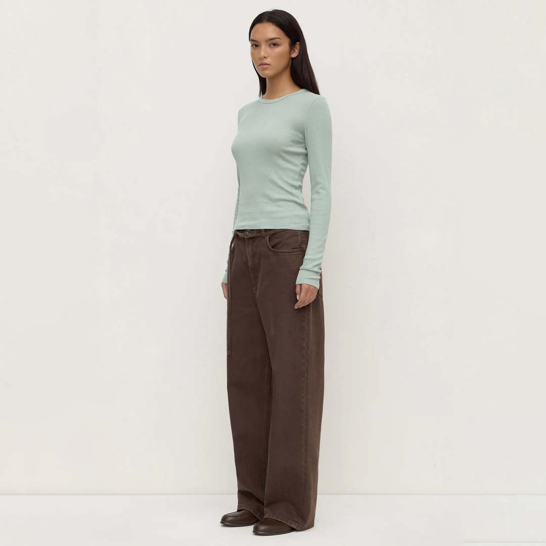 Zali Long Sleeve Tee | Mint