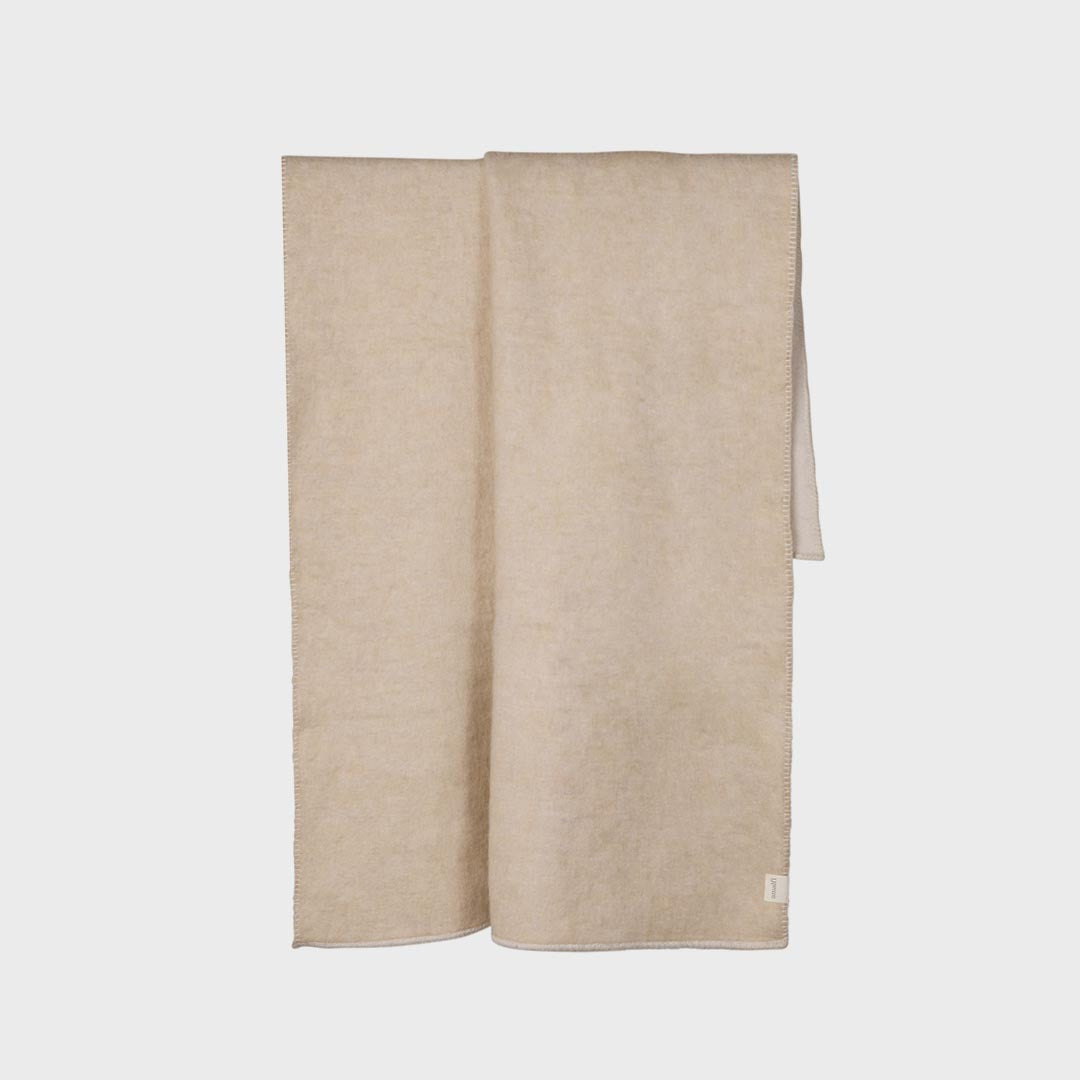 Avalon Stitch Throw | Ivory