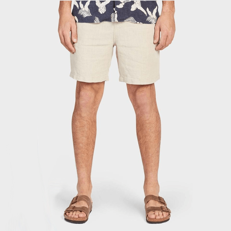 Riviera Linen Short | Oatmeal