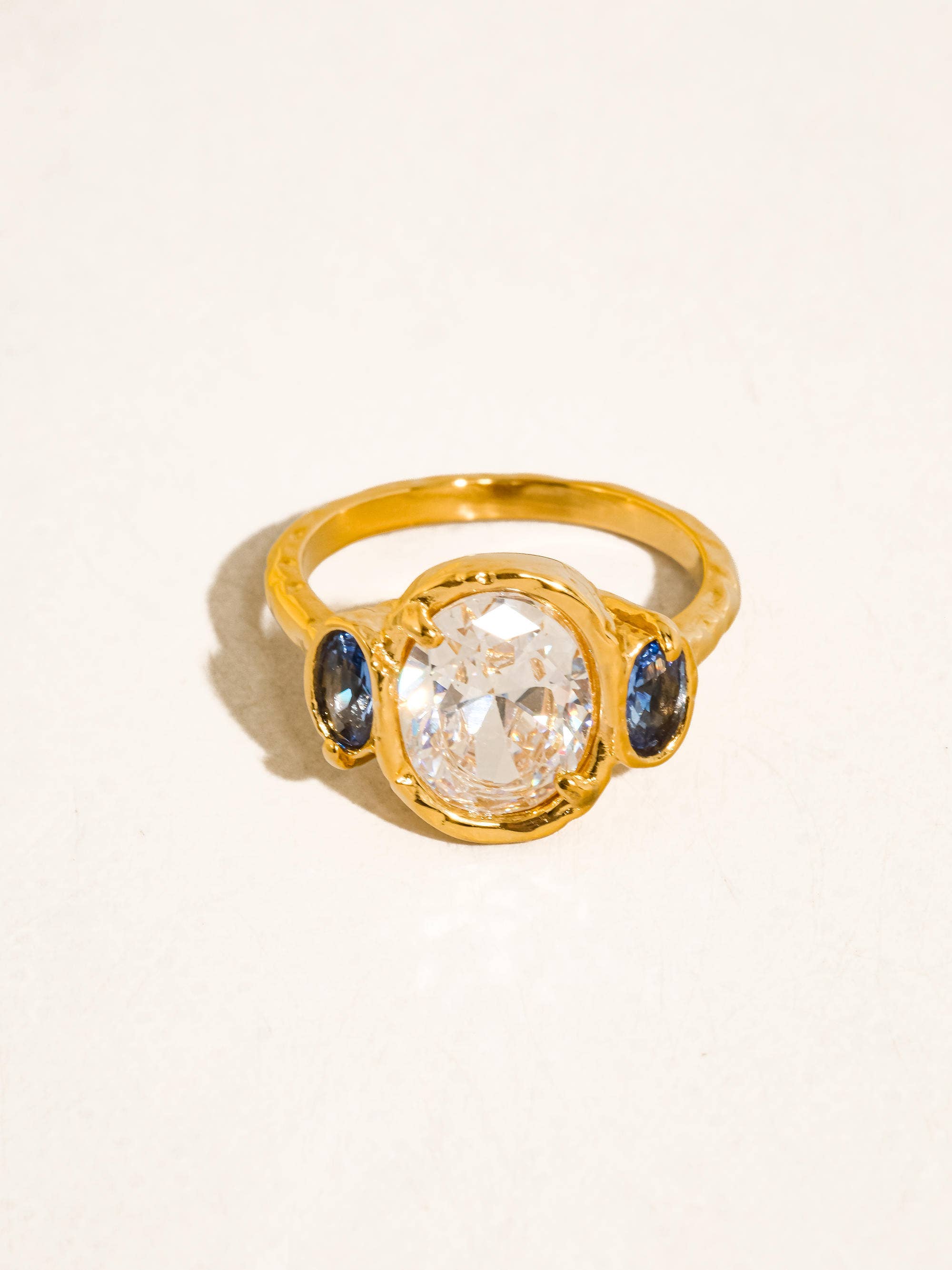 Chamonix Vintage Statement Trio Ring | 18K Gold
