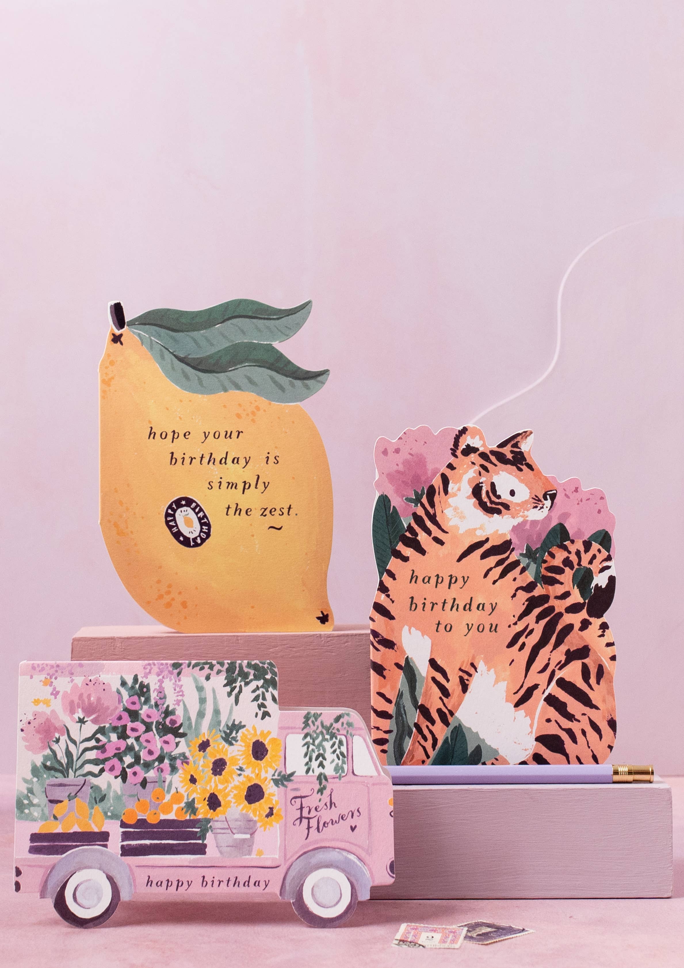 Lemon Zest Birthday Card | Funny Birthday Cards | Pun Cards
