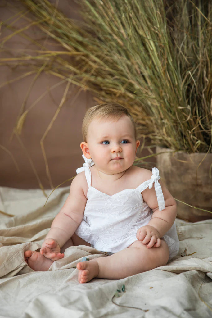 BABIES BREATH ROMPER | COCONUT BLOSSOM