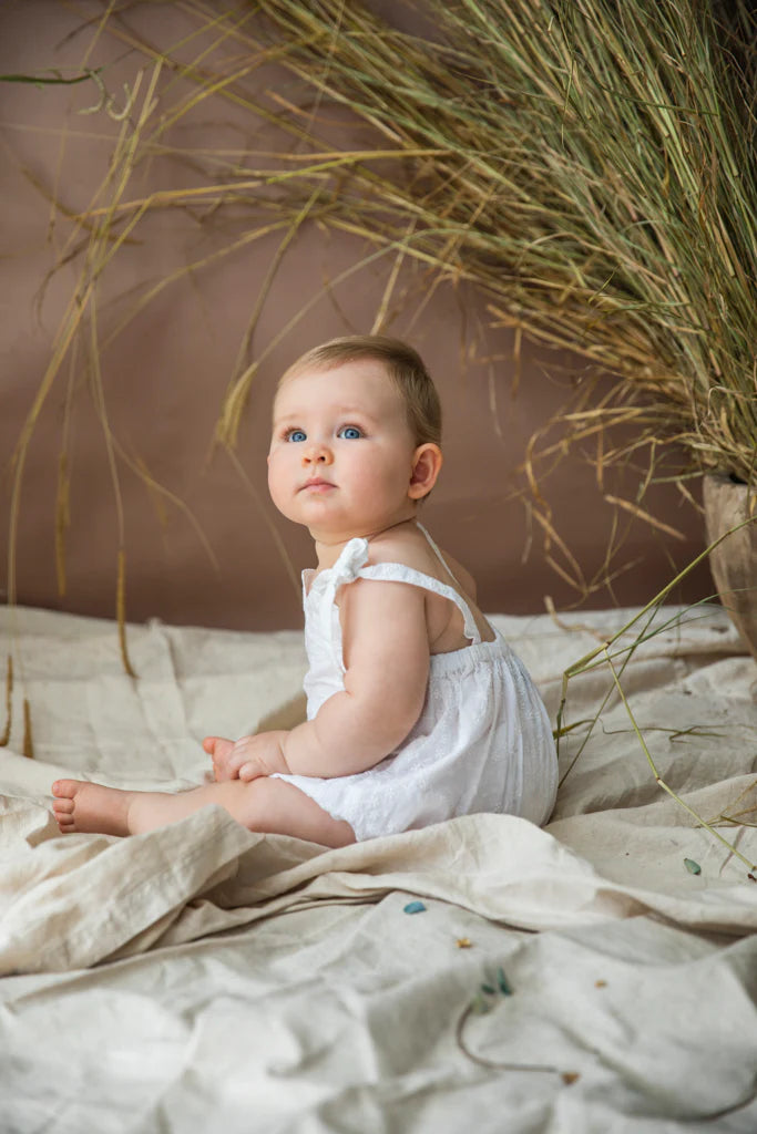 BABIES BREATH ROMPER | COCONUT BLOSSOM