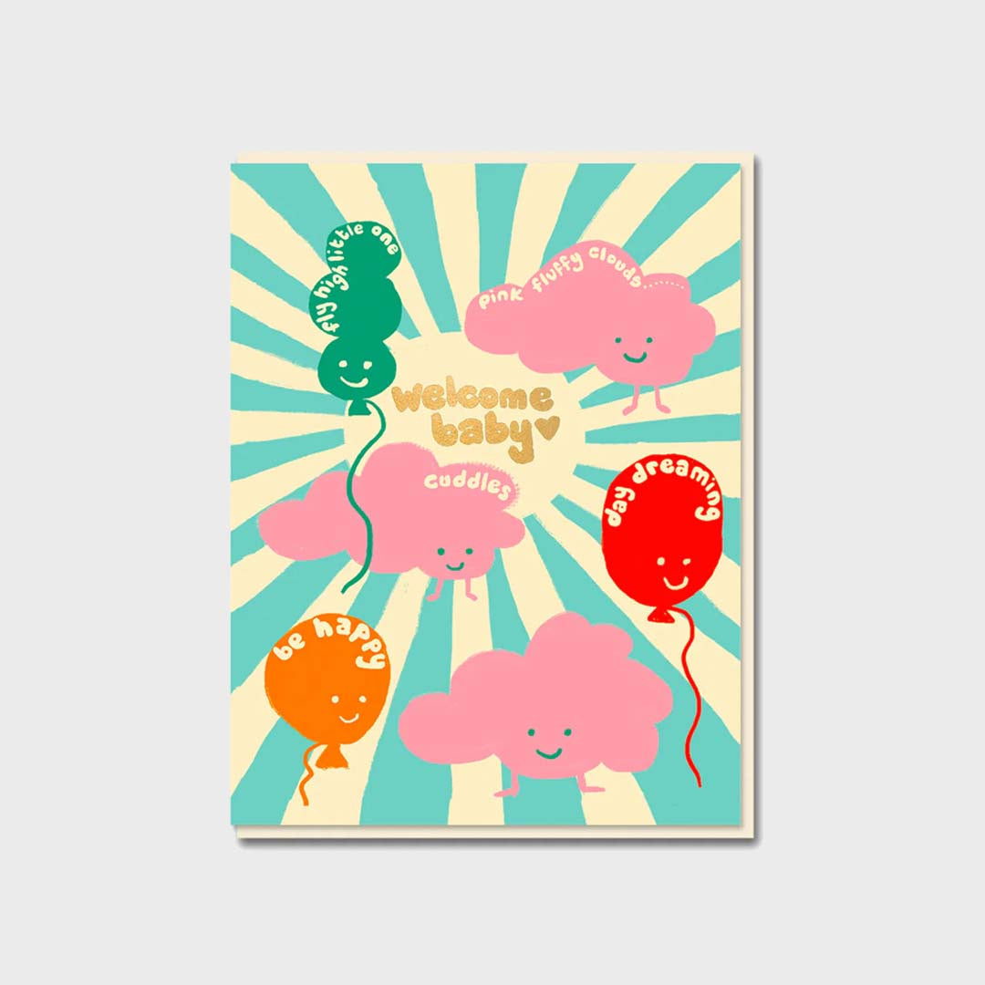 BABY CARD | NEW BABY CLOUDS