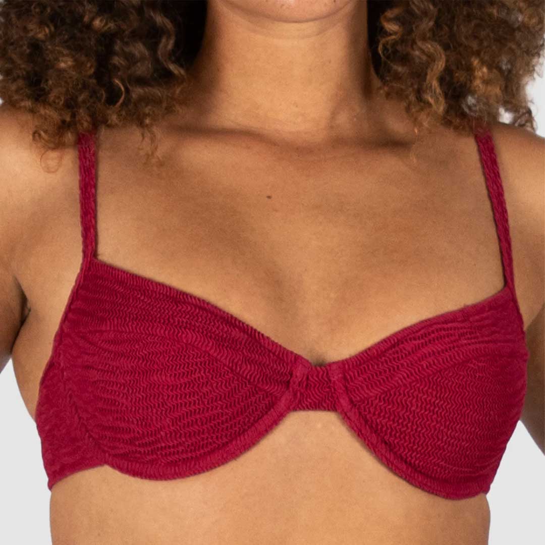 Ibiza B-C Cup Underwire | Scarlet