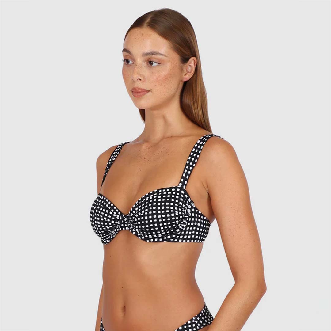 PICNIC POINT DEMI BRA | BLACK