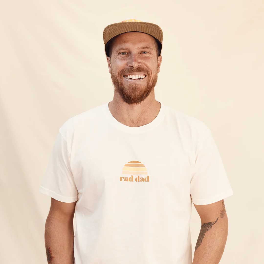 Rad Dad Tee | Natural