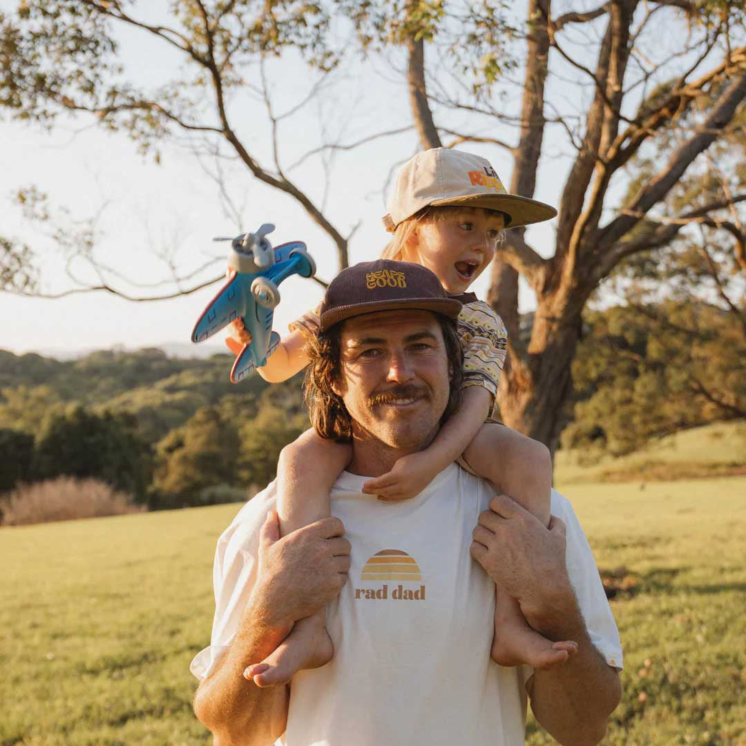 Rad Dad Tee | Natural
