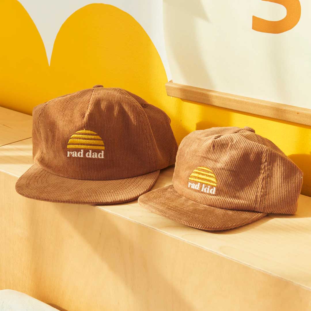 Rad Kid Cord Cap | Tan