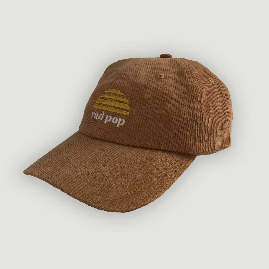 Rad Pop Cord Cap | Tan