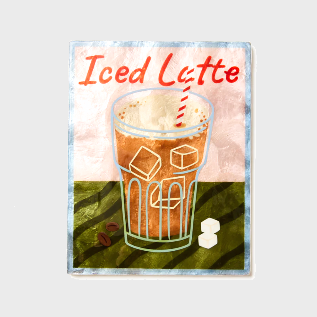 Barista Wall Art | Iced Coffee
